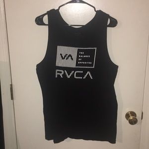 Men’s Black RVCA Tank Size M